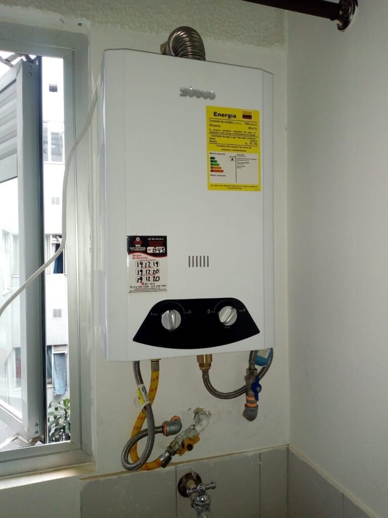 mantenimiento calentador a gas bogota